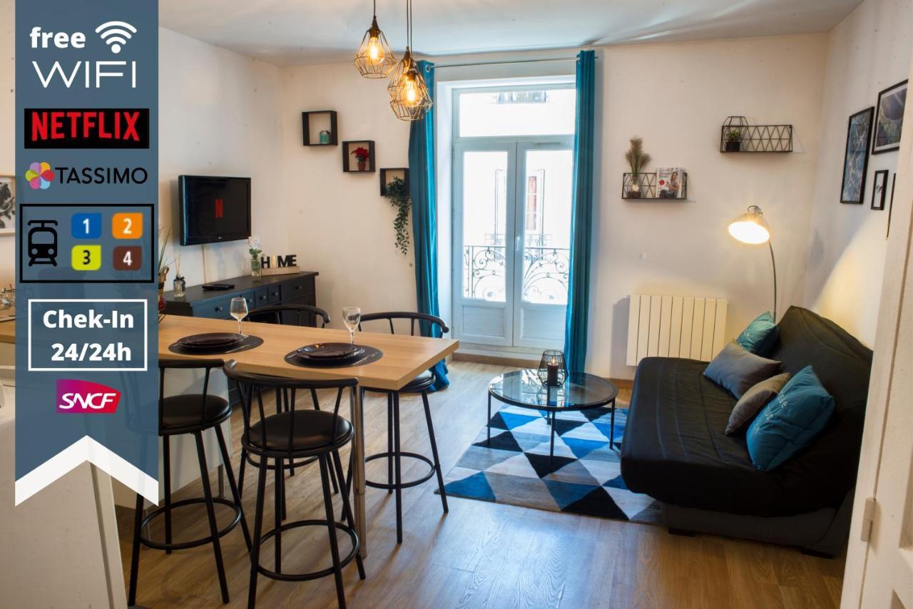Centreville: T2 Chaleureux Et Cozy/Chekin 24-24H Montpellier Exterior photo